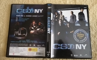 CSI: NY KAUSI 1 JAKSOT 1-4 DVD