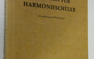 Paul Hindemith : Aufgaben fur harmonieschuler