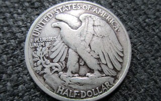 1943 WALKING LIBERTY Half Dollar USA!(P135)
