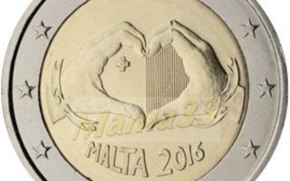 2€ Juhlaraha Malta 2016 Love