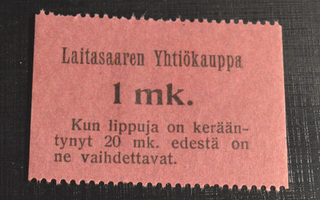 Laitasaaren Yhtiökauppa 1 mk
