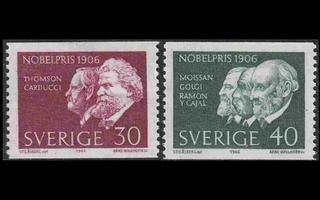 Ruotsi 566-7 ** Nobel-voittajia (1966)