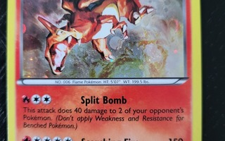 Charizard holo rare Pokemon kortti