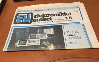 ELEKTRONIIKKA UUTISET 1981 HYVÄ