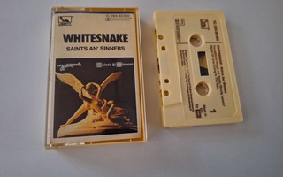 WHITESNAKE - SAINTS AN' SINNERS c-kasetti