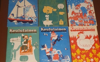 Koululainen -lehtiä vuosilta 1973-75 (11 kpl)