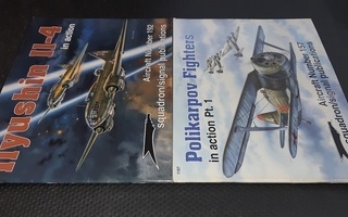 Aircraft in action kirjoja