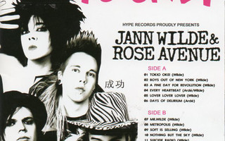 Jann Wilde & Rose Avenue (CD+2) MINT!! Tokio Okei