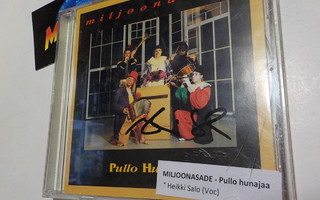 MILJOONASADE - PULLO HUNAJAA CD NIMMARILLA