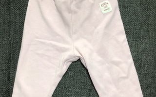 Lindex vaaleanpunaiset housut koko 68