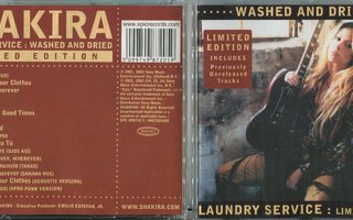 SHAKIRA . CD-LEVY . WASHED AND DRIED . LIMITED EDITION