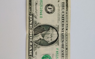 USA 1 Dollari, sarja 1974, F=Atlanta, käytetty