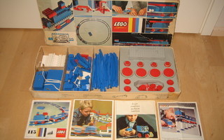 Lego Starter Train Set with Motor 115-2 - vuodelta 1966