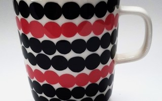 Marimekko Oiva pinkki Siirtolapuutarha /  Räsymatto muki