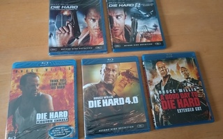 Die Hard -elokuvat (5 x Blu-ray)