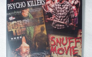 Night Visions 3 DVD-BOX Psycho killers (DVD, uusi)
