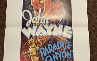 Vanha elokuvajuliste: Paradise Canyon (John Wayne)
