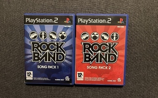 Rock Band Song Pack 1 & 2 PS2