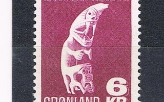 Grönlanti 1978 - Tupilak valaanluuveistos  ++