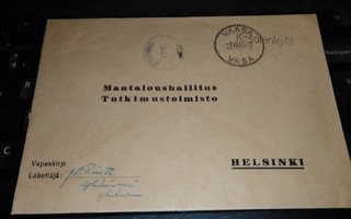 Kosolankylä pp Petterinmäki Vaasa VK 1951 PK500/6