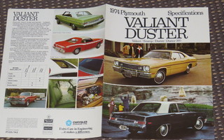 1974 Plymouth Valiant / Duster / Duster 360 / Scamp esite