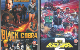 Black Cobra (1987) & Black Cobra 2 (1989) Fred Williamson