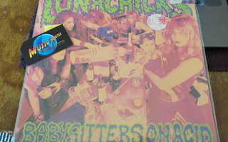 LUNACHICKS - BABYSITTERS ON ACID E uk-90 X+/EX+ LP