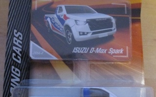 Isuzu D-Max Spark Pick-Up 2D White Blue Red Majorette 1:61