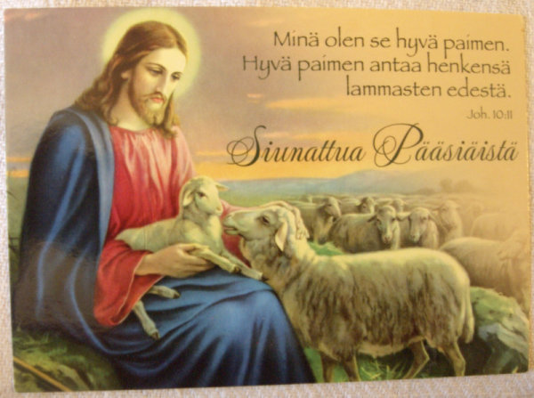 Jeesus lampaiden kera 