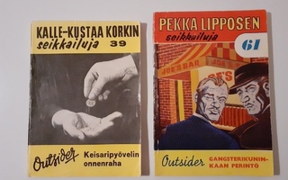 Pekka Lipponen n:o 61 + Kalle-Kustaa Korkki n:o 39