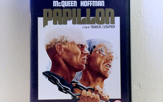 Papillon (1973) DVD, UK import, suomitekstitys