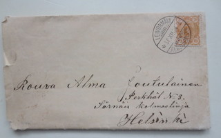 Kirje sisältöineen v.1894
