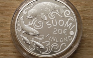 Suomi 2011 20 € Itämeren suojelu HOPEA