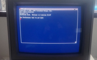 Commodore Amiga 1081 Monitori Scart liittimellä (Testattu)