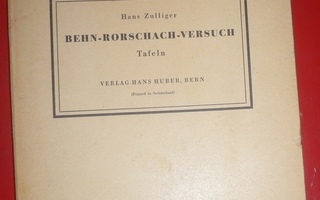 Hans Zulliger : Behn-Rorschach-Versuch Tafeln
