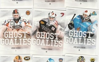 14-15 Cardset Ghost Goalies kortit 1e kpl