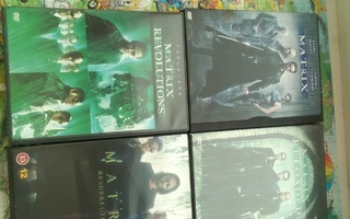 Matrix dvd 1-4 kaikki elokuvat: The Matrix Resurrections dvd