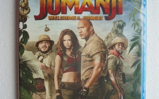 Jumanji: Welcome to the Jungle (Blu-ray, uusi)