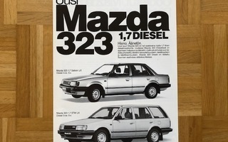 Esite Mazda 323 1,7 Diesel, noin 1987