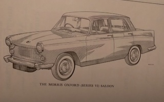 Morris Oxford series VI Driver's Handbook