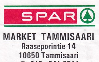 Tammisaari, Market Tammisaari, SPAR ,b545