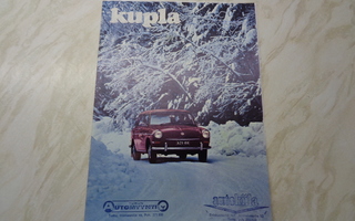 VW kupla 4 1970 lehti