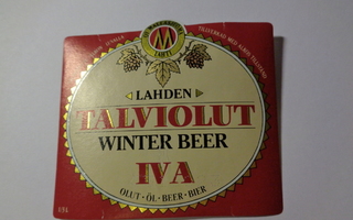 Etiketti - Lahden Talviolut Winter Beer IV A