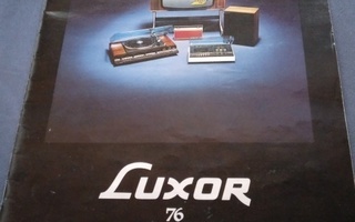 Luxor esite vuodelta 1976