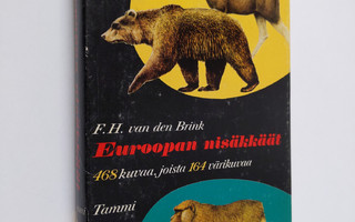 F. H. van den Brink : Euroopan nisäkkäät