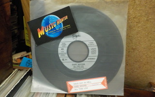 GARY MOORE - COLD DAY IN HELL / ALL TIME LOW M- 7"
