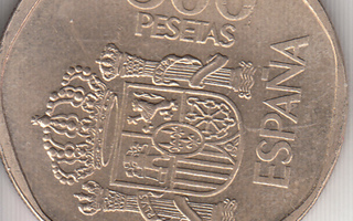500 pesetas  espanja 1988 kl 6