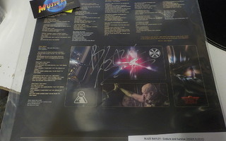 BLAZE BAYLEY - ENDURE AND SURVIVE LP INNER SLEEVE NIMMARILLA