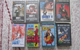 VHS elokuva, Stallone, Batman.