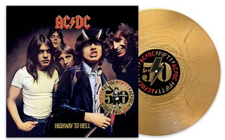 AC/DC : Highway To Hell 50th - LP, LTD, Gold Coloured, uusi